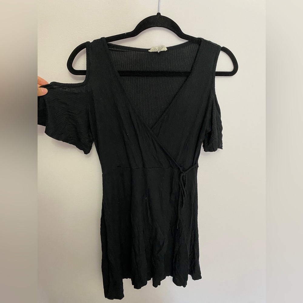 Black Off-Shoulder Dress